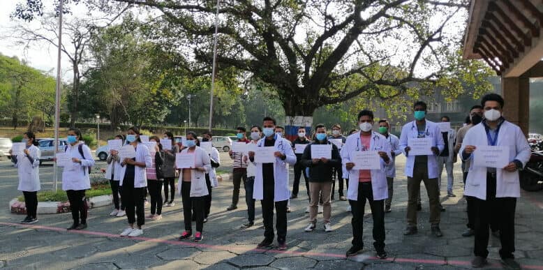 BPKIHS doctors protest e1688558231888